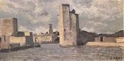 Jean Baptiste Camille  Corot La Rochelle (mk11) china oil painting artist